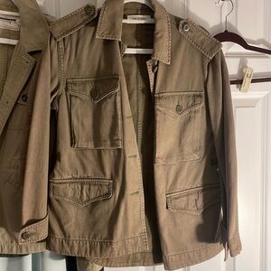 Rag and bone never worn military style dark Khaki blazer